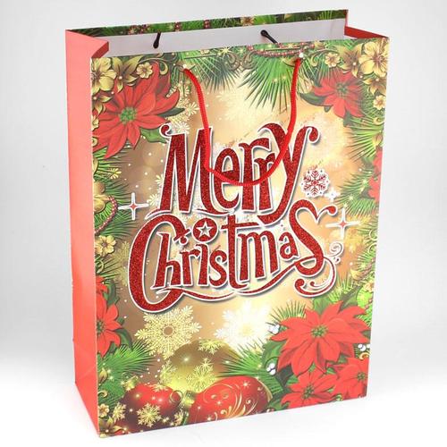 아이윙스-아이윙스 2500 메리크리스마스 쇼핑백포장 종이가방 크리스마스포장 (2개)
