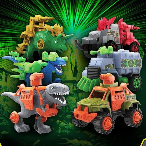 아이윙스-스냅앤플레이 다이노트럭 공룡VS트럭 장난감 어린이선물
