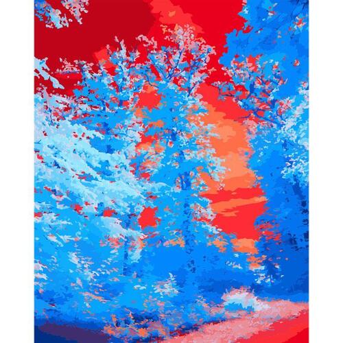 아이윙스-아이윙스 피포페인팅 PIPO-2089 가을겨울풍경 40x50 DIY명화그리기 유화수채화그리기